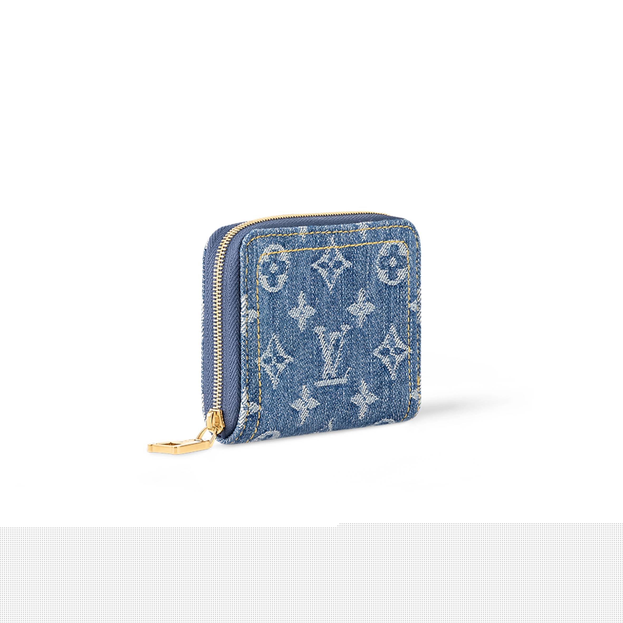 LOUIS VUITTON MASTER DENIM ZIPPY COIN PURSE M82957 (11*8*2cm)